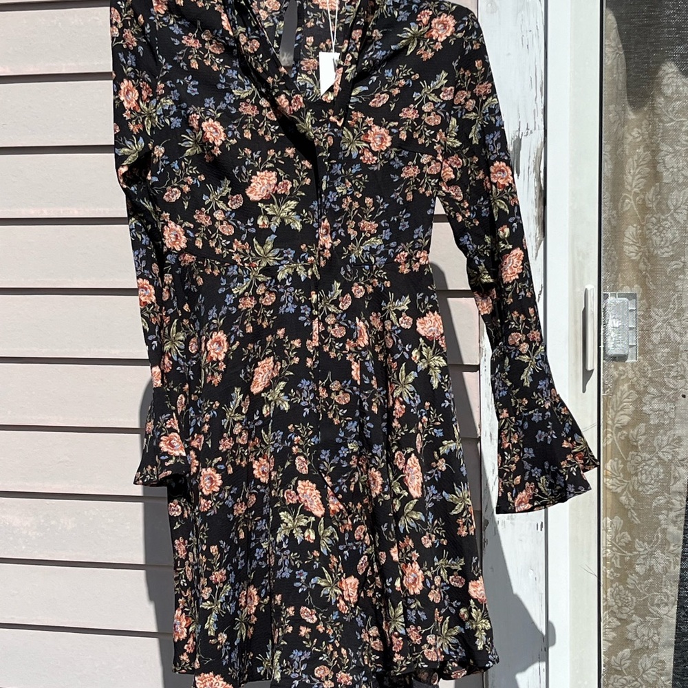 Floral mini dress